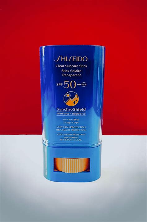 shiseido clear suncare stick spf 50 review dom s vault