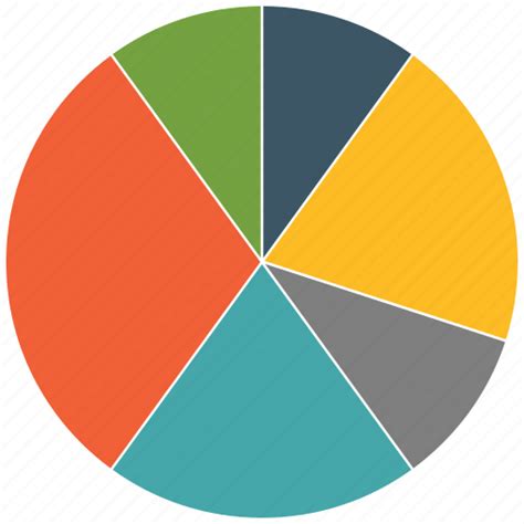 Circular Chart Infographic Pie Chart Pie Graph Statistics Icon