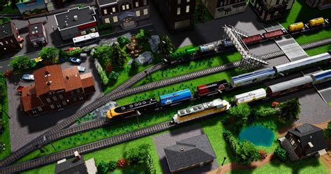 Home Train Game For Model Railroads Build Play With Toy Trains
