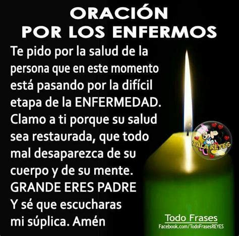 Catolica oracion para los enfermos. Pin de rosario manrique en Oraciones en 2020 | Oraciones ...