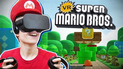 First Person Super Mario In Virtual Reality Super Mario Bros Vr Oculus Rift Cv1 Gameplay