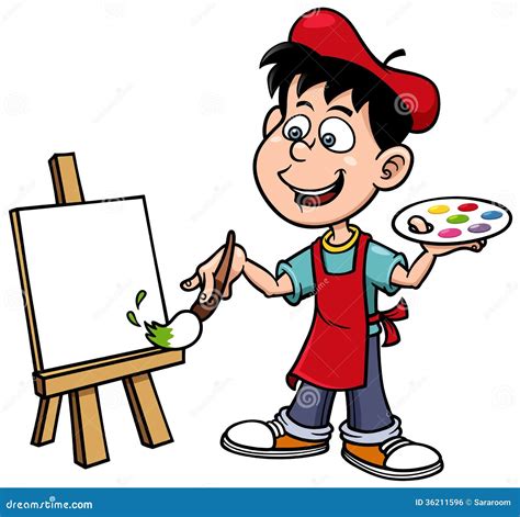 Artist Cartoons Illustrations And Vector Stock Images 263901 Pictures