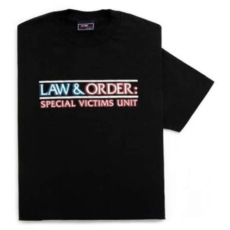 Law And Order Svu Logo T Shirt Law And Order Special Victims Unit Law
