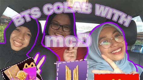 Pasalnya, menu kolaborasi mcdonald's dan bangtan boys itu dirilis serempak rabu (9/6/2021) di indonesia. BTS meal colab wth mcD ? ( Vlog ) - YouTube
