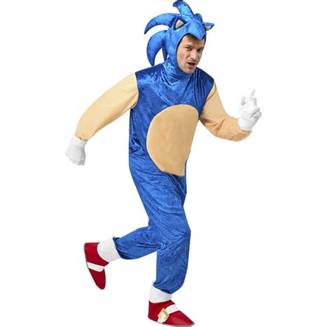 Sonic Adult Deluxe Costume
