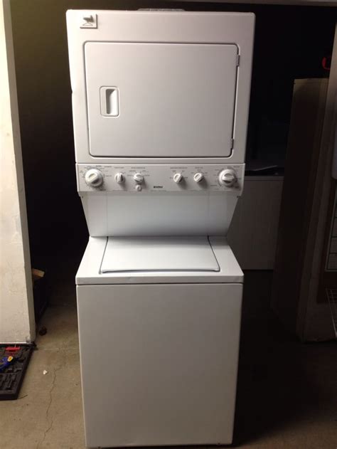 Furthermore, it comes with different wash and dryer cycles. Large Images for Newer Kenmore 27″ Stackable Washer/Dryer ...