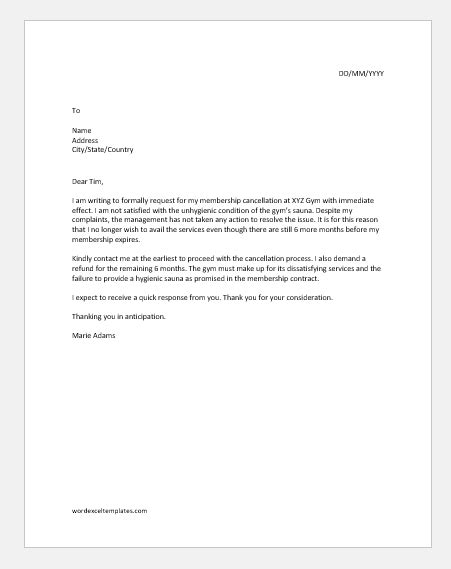 End Of Contract Letter Thank You Collection Letter Template Collection