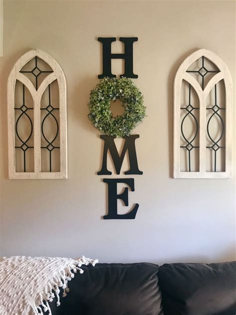 Check spelling or type a new query. DIY Home Letters With Wreath | NEW Decorating Ideas