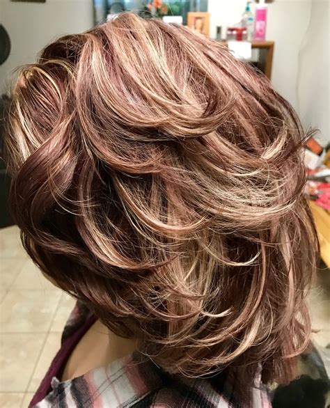 Black Cherry Hair Color With Blonde Highlights