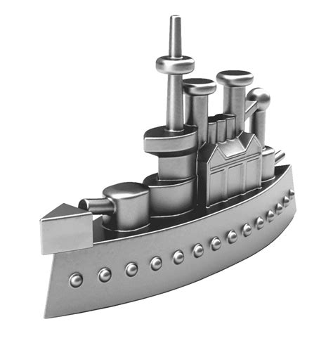 Ship Game Piece From Monopoly Party Theme Event Monopoly Pieces