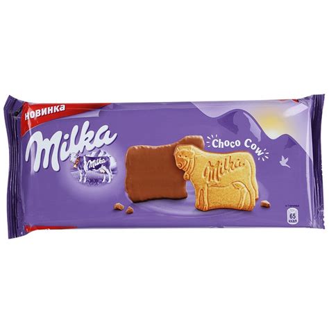 Печенье Milka с молочным шоколадом 200 г арт 115032 купить в Москве