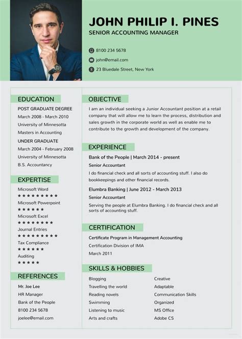 Customize your document for every profession posting you are applying to. Experienced Resume Format Template - 16+ Free Word, PDF ...