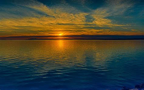 1920x1200 Sunrise Reflection On River 1200p Wallpaper Hd