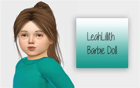 Leahlillith Barbie Doll Toddler Version ♥ Simfileshare Toddler