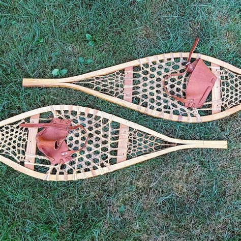 Vintage Snowshoes Etsy