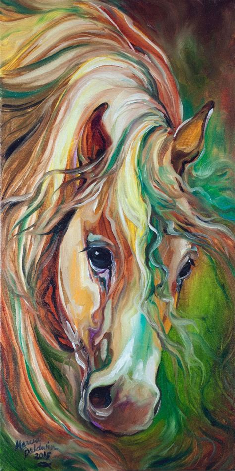 Wild Storm Par Marcia Baldwin Horse Painting Animal Paintings