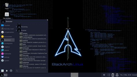 Blackarch Linux An Alternative To Kali Linux Rs1 Linux Tools