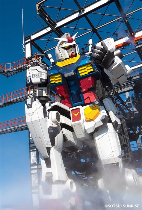 18 Meter Moving Gundam Robot Towers Over Yokohama Port Nikkei Asia Ph