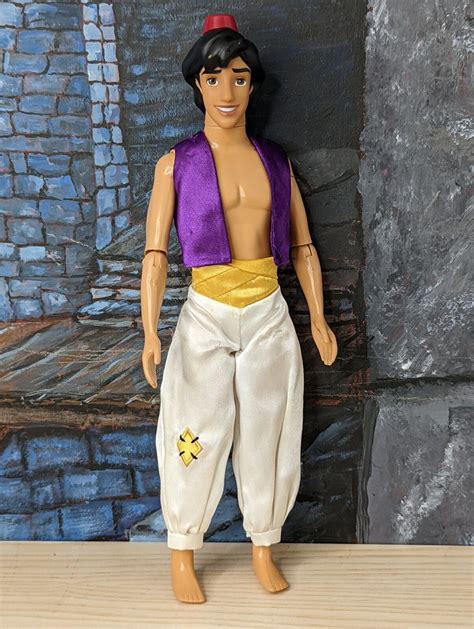 Disney Store Classic Prince Ali Aladdin Articulated Poseable Doll