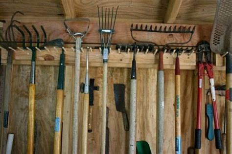 How To Build A Garden Tools Rack The Garden