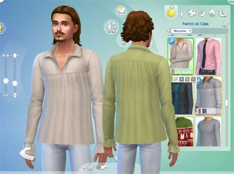 Medieval Men Top At My Stuff Sims 4 Updates