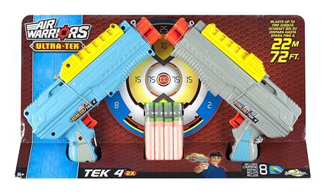 Buzz Bee Air Warriors Tek 4 Blaster Two Pack Toys And Games