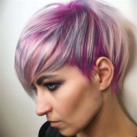 Blonde Brown And Red Highlighted Pixie Cuts For 2021 Short Pixie Cuts