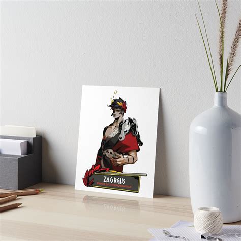 Hades Game Zagreus Prince Of The Underworld Art Board Print By