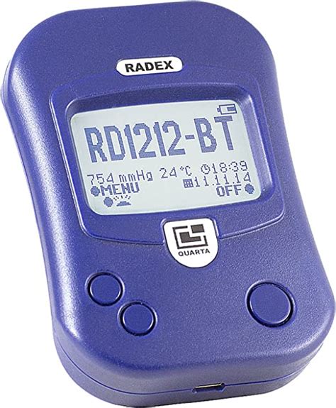 Amazon Com RADEX RD1212 BT Advanced Radiation Detector Geiger Counter