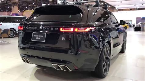 2020 Land Rover Velar Sv Autobiography Carbon Black Metallic 550hp In