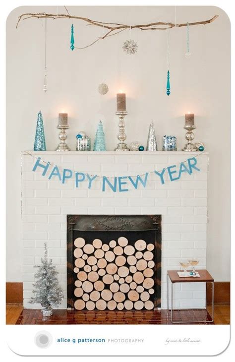 Mantel Styling Contest Update New Years Eve Party New Years