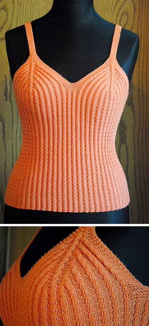 ribbed top free pattern knit top patterns knitted tank top pattern free knit tank top pattern