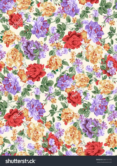 flower pattern | Blumen hintergründe, Muster blume, Illustration