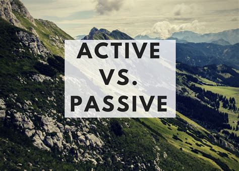 Active Vs Passive Investment Strategies Which Is Right For You