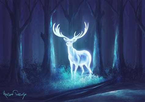 Deer Fantasy Artwork HD Artist K Wallpapers Images Backgrounds Photos And Pictures