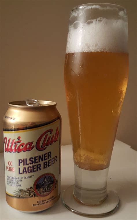Utica Club A 5 Abv Adjunct Lager Was Introduced In 1933 By West End