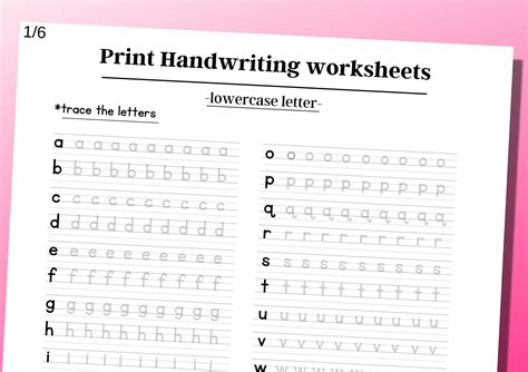Printable Neat Handwriting Practice Sheets Printable Templates