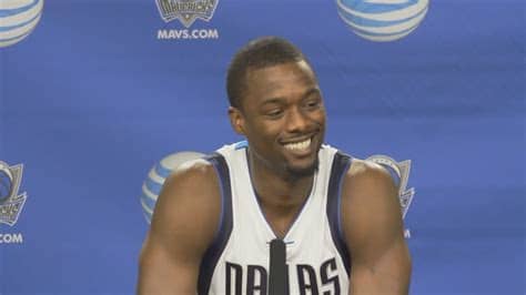 Craig sager talks with harrison barnes about making the leap to the nba after being selected by the golden state warriors. Harrison Barnes Media Day Interview | Dallas Mavericks ...