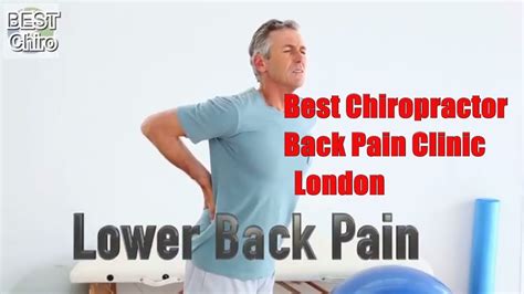 Best Chiropractor Back Pain Clinic London Chiropractic Treatment Youtube