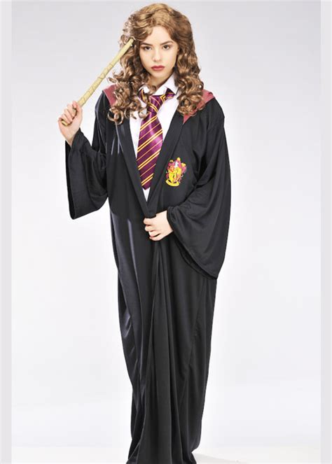 Adult Hermione Granger Style Gryffindor Robe Ebay