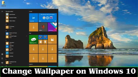 How To Change Desktop Background Windows How To Change Windows