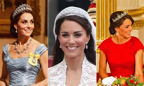 The Duchess Of Cambridges Most Show Stopping Tiaras Revealed Royal