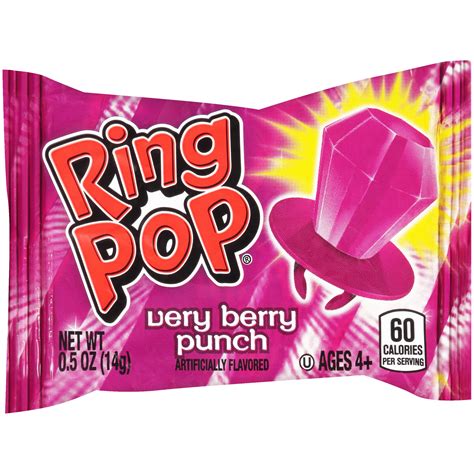 Buy Ring Pop Individually Wrapped Purple Very Berry 30 Count Bulk