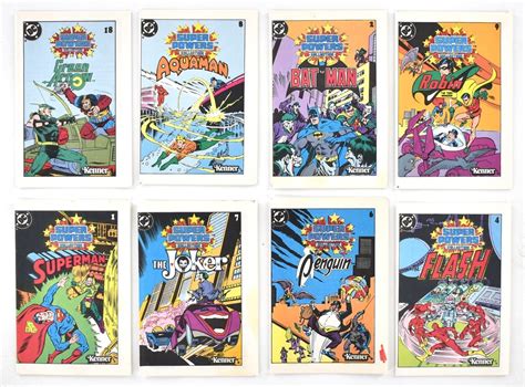 M386 Vintage Kenner 1984 Super Powers Collection Mini Comics Lot Of 8