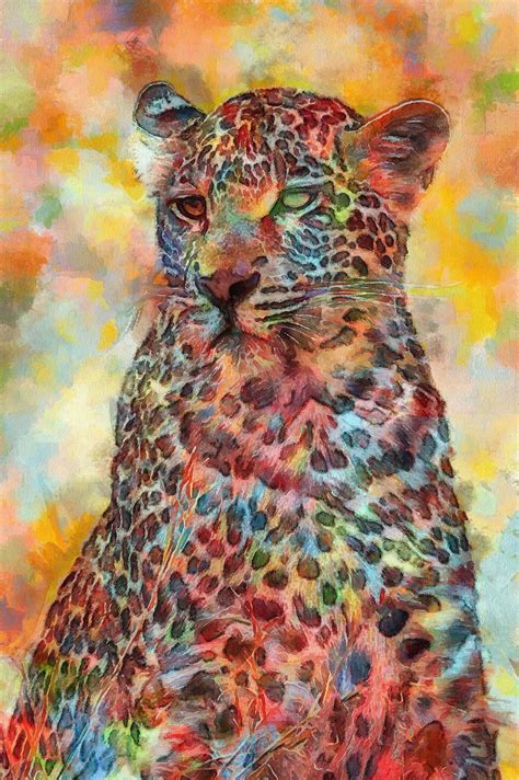 Cheetah Painting Painter Art