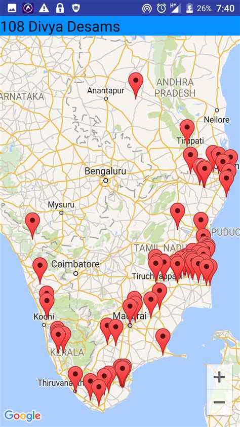 108 Divya Desam Tour Programme Map Loltable