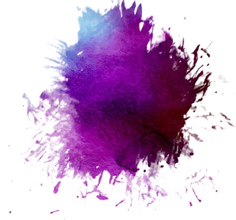 Purple Pink Splatter Paint Splash Overlay Ftestickers Visual