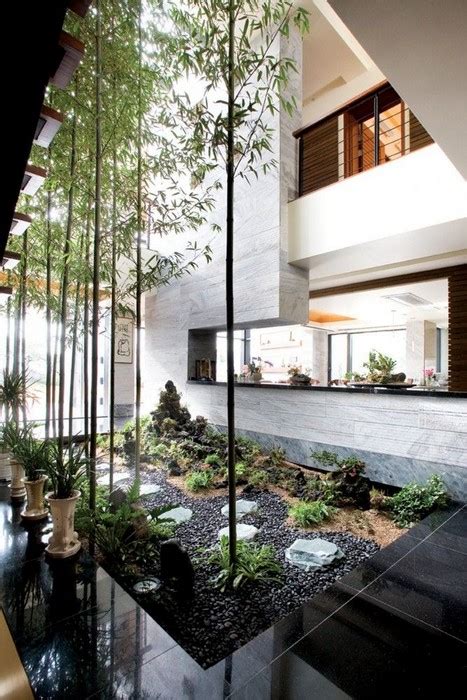 These sturdy beauties can handle a little neglect. 34 Interior Designs with Indoor Trees - MessageNote