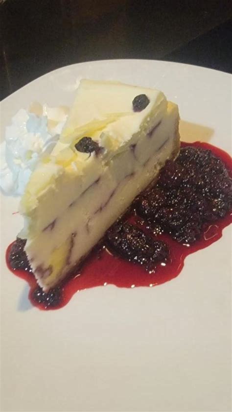 Togo Blueberry Cobbler Cheesecake Via Lake Forest Bar Grill