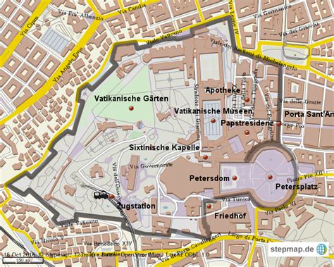 Stepmap Vatikan Landkarte Für Welt